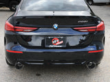 Mach Force-Xp 3 Inch to 2-1/2 Inch Stainless Steel Axle-Back Exhaust System Black BMW 228i Gran Coupe (F44) 21-24 L4-2.0L (t) aFe Power