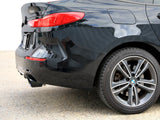 Mach Force-Xp 3 Inch to 2-1/2 Inch Stainless Steel Axle-Back Exhaust System Black BMW 228i Gran Coupe (F44) 21-24 L4-2.0L (t) aFe Power