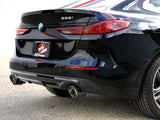 Mach Force-Xp 3 Inch to 2-1/2 Inch Stainless Steel Axle-Back Exhaust System Carbon BMW 228i Gran Coupe (F44) 21-24 L4-2.0L (t) aFe Power