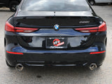 Mach Force-Xp 3 Inch to 2-1/2 Inch Stainless Steel Axle-Back Exhaust System Carbon BMW 228i Gran Coupe (F44) 21-24 L4-2.0L (t) aFe Power