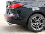 Mach Force-Xp 3 Inch to 2-1/2 Inch Stainless Steel Axle-Back Exhaust System Polished BMW 228i Gran Coupe (F44) 21-24 L4-2.0L (t) aFe Power
