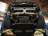 Mach Force-Xp 2-1/2 Inch 304 Stainless Steel Cat-Back Exhaust w/Polished Tips Porsche 911 Carrera (991) 12-16 H6-3.8L aFe Power