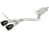 Mach Force-Xp 2-1/2 Inch 304 Stainless Steel Cat-Back Exhaust w/Black Tip Volkswagen R32 2008 V6-3.2L Mkv aFe Power