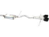 Mach Force-Xp 2-1/2 Inch 304 Stainless Steel Cat-Back Exhaust w/Black Tip Volkswagen R32 2008 V6-3.2L Mkv aFe Power