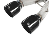 Mach Force-Xp 2-1/2 Inch 304 Stainless Steel Cat-Back Exhaust w/Black Tip Volkswagen R32 2008 V6-3.2L Mkv aFe Power