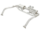 Mach Force-Xp 2 Inch to 2-1/2 Inch Stainless Steel Cat-Back Exhaust System Porsche Boxster S (987.1) 05-08 H6-3.4L 29 HP Gain aFe Power