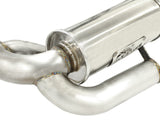 Mach Force-Xp 2 Inch to 2-1/2 Inch Stainless Steel Cat-Back Exhaust System Porsche Boxster S (987.1) 05-08 H6-3.4L 29 HP Gain aFe Power