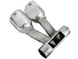 Mach Force-Xp 304 Stainless Steel OE Replacement Exhaust Tip Polished Porsche Boxster S (987.1) 05-08 H6-3.4L aFe Power