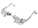 Mach Force-Xp 2 Inch to 2-1/2 Inch Stainless Steel Cat-Back Exhaust System Porsche Boxster S (987.1) 05-08 H6-3.4L 22 HP Gain aFe Power