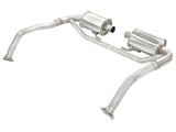 Mach Force-Xp 2 Inch to 2-1/2 Inch Stainless Steel Cat-Back Exhaust System Porsche Boxster S (987.1) 05-08 H6-3.4L 22 HP Gain aFe Power