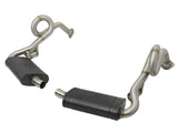 Mach Force-Xp 2-1/2 Inch to 2 Inch Stainless Steel Cat-Back Exhaust System Porsche Cayman S/Boxster S (981) 13-16 H6-2.7L/3.4L aFe Power