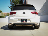 Mach Force-Xp 3 Inch to 2-1/2 Inch Stainless Steel Axle-Back Exhaust System Carbon Volkswagen Gti (Mkvii) 15-17 L4-2.0L (t) aFe Power