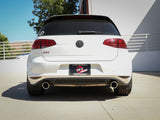 Mach Force-Xp 3 Inch to 2-1/2 Inch Stainless Steel Axle-Back Exhaust System Polished Volkswagen Gti (Mkvii) 15-17 L4-2.0L (t) aFe Power
