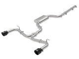 Mach Force-Xp 3 Inch to 2-1/2 Inch Stainless Steel Cat-Back Exhaust System Black Volkswagen Gti (Mkvii) 15-17 L4-2.0L (t) aFe Power