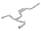 Mach Force-Xp 3 Inch to 2-1/2 Inch Stainless Steel Cat-Back Exhaust System Polished Volkswagen Gti (Mkvii) 15-17 L4-2.0L (t) aFe Power
