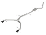 Mach Force-Xp 3 Inch to 2-1/2 Inch Stainless Steel Cat-Back Exhaust System Black Audi A4 (B9) 17-19 L4-2.0L(t) aFe Power
