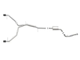 Mach Force-Xp 3 Inch to 2-1/2 Inch Stainless Steel Cat-Back Exhaust System Carbon Audi A4 (B9) 17-19 L4-2.0L(t) aFe Power