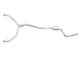 Mach Force-Xp 3 Inch to 2-1/2 Inch Stainless Steel Cat-Back Exhaust System Polished Audi A4 (B9) 17-19 L4-2.0L(t) aFe Power