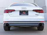 Mach Force-Xp 3 Inch to 2-1/2 Inch Stainless Steel Cat-Back Exhaust System Polished Audi A4 (B9) 17-19 L4-2.0L(t) aFe Power