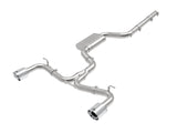 Mach Force-Xp 3 Inch to 2-1/2 Inch Stainless Steel Cat-Back Exhaust System Polished Volkswagen Gti (MK7.5) 18-21 L4-2.0L (t) aFe Power