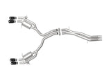 Mach Force-Xp 3 Inch to 2-1/2 Inch Stainless Steel Axle-Back Exhaust System Black Audi RS5 Coupe 18-20 V6-2.9L (tt) aFe Power