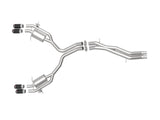 Mach Force-Xp 3 Inch to 2-1/2 Inch Stainless Steel Axle-Back Exhaust System Carbon Audi RS5 Coupe 18-20 V6-2.9L (tt) aFe Power