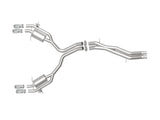 Mach Force-Xp 3 Inch to 2-1/2 Inch Stainless Steel Axle-Back Exhaust System Polished Audi RS5 Coupe 18-20 V6-2.9L (tt) aFe Power