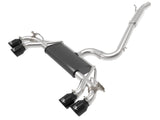 Mach Force-Xp 3 Inch to 2-1/2 Inch Stainless Steel Cat-Back Exhaust System Black Volkswagen Golf R 15-19 L4-2.0L (t) aFe Power