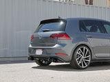 Mach Force-Xp 3 Inch to 2-1/2 Inch Stainless Steel Cat-Back Exhaust System Black Volkswagen Golf R 15-19 L4-2.0L (t) aFe Power