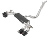 Mach Force-Xp 3 Inch to 2-1/2 Inch Stainless Steel Cat-Back Exhaust System Carbon Volkswagen Golf R 15-19 L4-2.0L (t) aFe Power