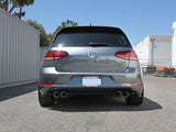 Mach Force-Xp 3 Inch to 2-1/2 Inch Stainless Steel Cat-Back Exhaust System Carbon Volkswagen Golf R 15-19 L4-2.0L (t) aFe Power