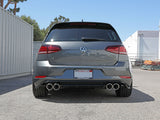 Mach Force-Xp 3 Inch to 2-1/2 Inch Stainless Steel Cat-Back Exhaust System Polished Volkswagen Golf R 15-19 L4-2.0L (t) aFe Power