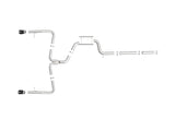 Mach Force-Xp 3 Inch to 2-1/2 Inch Stainless Steel Cat-Back Exhaust System Black Volkswagen Jetta Gli (Mkvii) 19-21 L4-2.0L (t) aFe Power