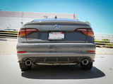 Mach Force-Xp 3 Inch to 2-1/2 Inch Stainless Steel Cat-Back Exhaust System Polished Volkswagen Jetta Gli (Mkvii) 19-21 L4-2.0L (t) aFe Power