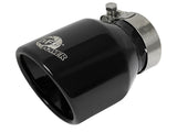 Mach Force-Xp 3 to 2-1/2 Inch Stainless Steel Axle-Back Exhaust w/Black Tip Audi allroad 13-16 L4-2.0L (t) aFe Power