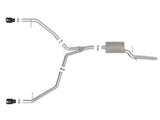 Mach Force-Xp 3 to 2-1/2 Inch Stainless Steel Axle-Back Exhaust w/Black Tip Audi allroad 13-16 L4-2.0L (t) aFe Power