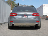Mach Force-Xp 3 to 2-1/2 Inch Stainless Steel Axle-Back Exhaust w/ Blue Flame Tip Audi Allroad 13-16 L4-2.0L (t) aFe Power