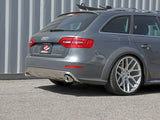Mach Force-Xp 3 to 2-1/2 Inch Stainless Steel Axle-Back Exhaust w/Polished Tip Audi Allroad 13-16 L4-2.0L (t) aFe Power