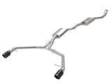 Mach Force-Xp 3 to 2-1/2 Inch Stainless Steel Cat-Back Exhaust w/ Carbon Tip Audi allroad 13-16 L4-2.0L (t) aFe Power