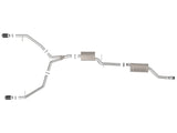 Mach Force-Xp 3 to 2-1/2 Inch Stainless Steel Cat-Back Exhaust w/ Carbon Tip Audi allroad 13-16 L4-2.0L (t) aFe Power