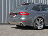Mach Force-Xp 3 to 2-1/2 Inch Stainless Steel Cat-Back Exhaust w/ Carbon Tip Audi allroad 13-16 L4-2.0L (t) aFe Power