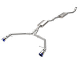 Mach Force-Xp 3 to 2-1/2 Inch Stainless Steel Cat-Back Exhaust w/ Blue Flame Tip Audi allroad 13-16 L4-2.0L (t) aFe Power