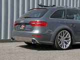 Mach Force-Xp 3 to 2-1/2 Inch Stainless Steel Cat-Back Exhaust w/ Blue Flame Tip Audi allroad 13-16 L4-2.0L (t) aFe Power