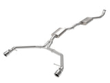 Mach Force-Xp 3 to 2-1/2 Inch Stainless Steel Cat-Back Exhaust w/Polished Tip Audi allroad 13-16 L4-2.0L (t) aFe Power