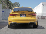 Mach Force-Xp 3 Inch to 2-1/2 Inch Stainless Steel Cat-Back Exhaust System Carbon Audi S3 (8V) 15-20 L4-2.0L (t) aFe Power