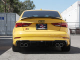 Mach Force-Xp 3 Inch to 2-1/2 Inch Stainless Steel Cat-Back Exhaust System Polished Audi S3 (8V) 15-20 L4-2.0L (t) aFe Power
