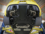 Mach Force-Xp 2-1/2 Inch 304 Stainless Steel Cat-Back Exhaust w/ Black Tip Porsche Cayman GT4 20-23 H6-4.0L aFe Power
