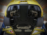 Mach Force-Xp 2-1/2 Inch 304 Stainless Steel Cat-Back Exhaust w/ Carbon Tip Porsche Cayman GT4 20-23 H6-4.0L aFe Power