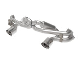 Mach Force-Xp 2-1/2 Inch 304 Stainless Steel Cat-Back Exhaust w/ Polished Tip Porsche Cayman GT4 20-23 H6-4.0L aFe Power