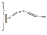 Mach Force-Xp 3 Inch to 2-1/2 Inch Stainless Steel Cat-Back Exhaust System Audi Q5 17-24 L4-2.0L (t) aFe Power